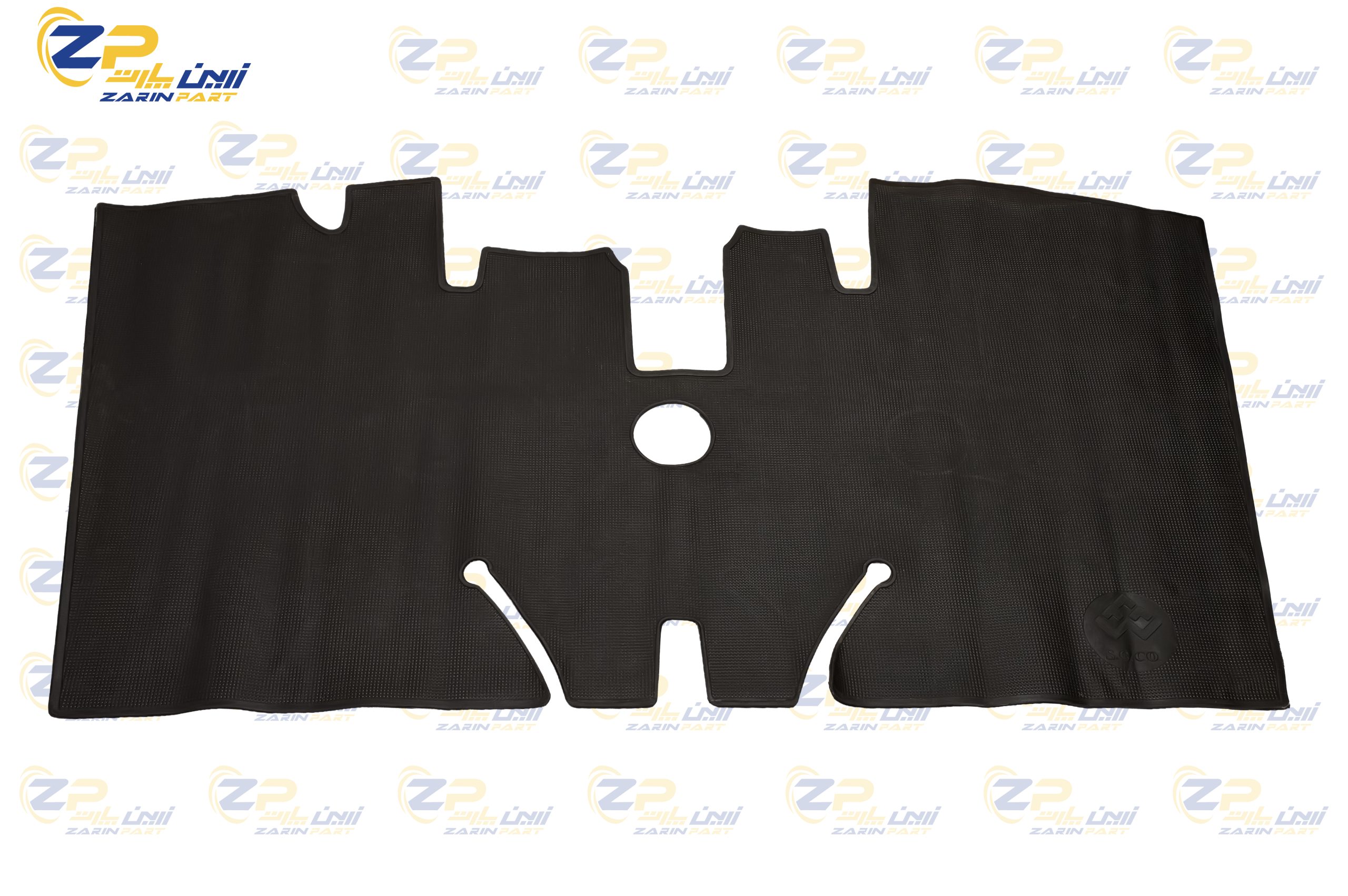 AAAAAAAAAAAAA فرش کف یکسره مشکی (لاستیکی) - 405335 - Image 1