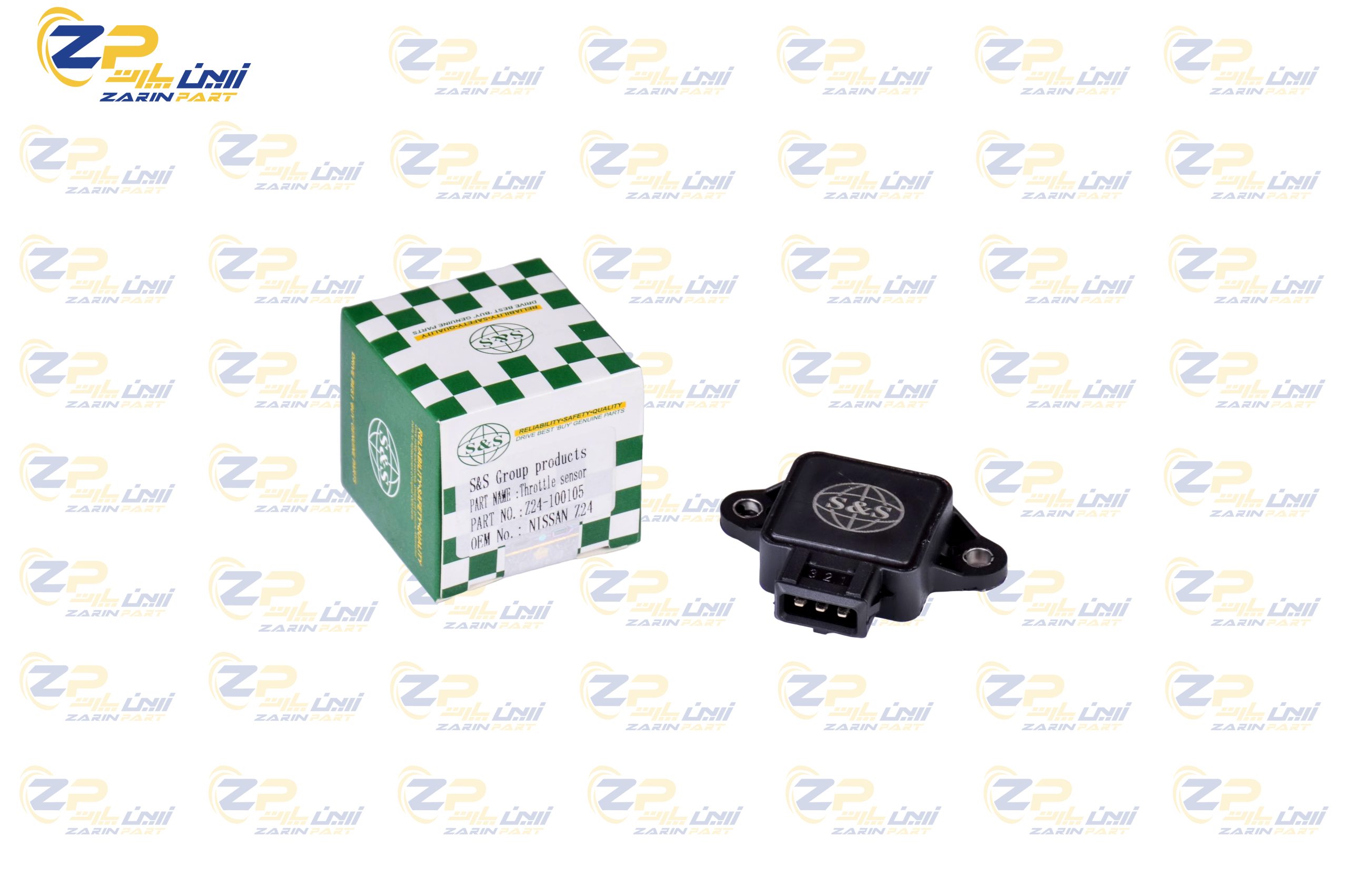 AAAAAAAAAAAAA سنسور دریچه گاز (چهارگوش) (S & S) - 405158 - Image 1